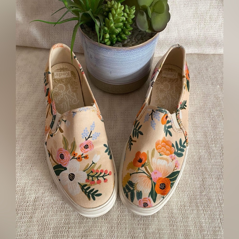 ✨Final Price✨Like New Keds x Rifle Paper Co.Sneakers